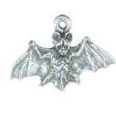 Metal Flying Bat Charm