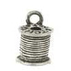 Metal Spool of Thread Charm