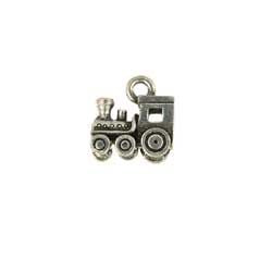 Metal Train charm