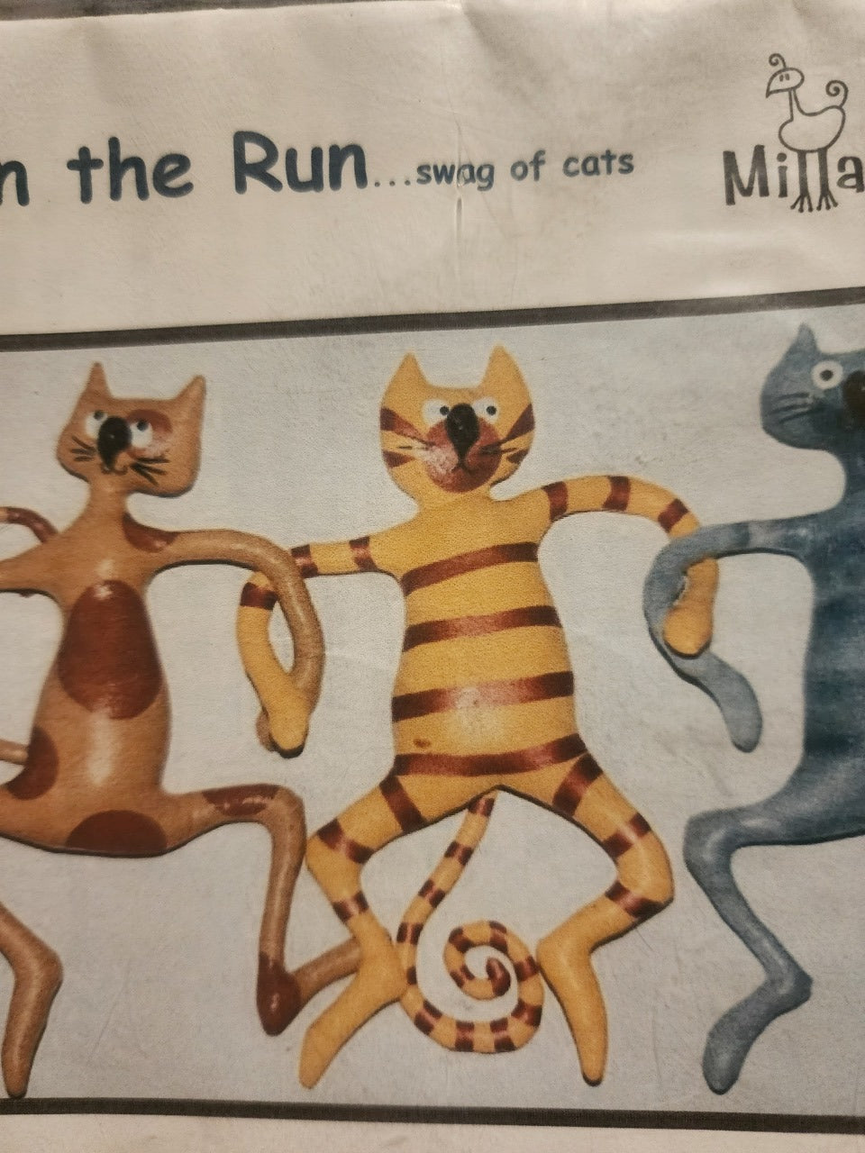 Swag of cats patterns by Dolls on the Run