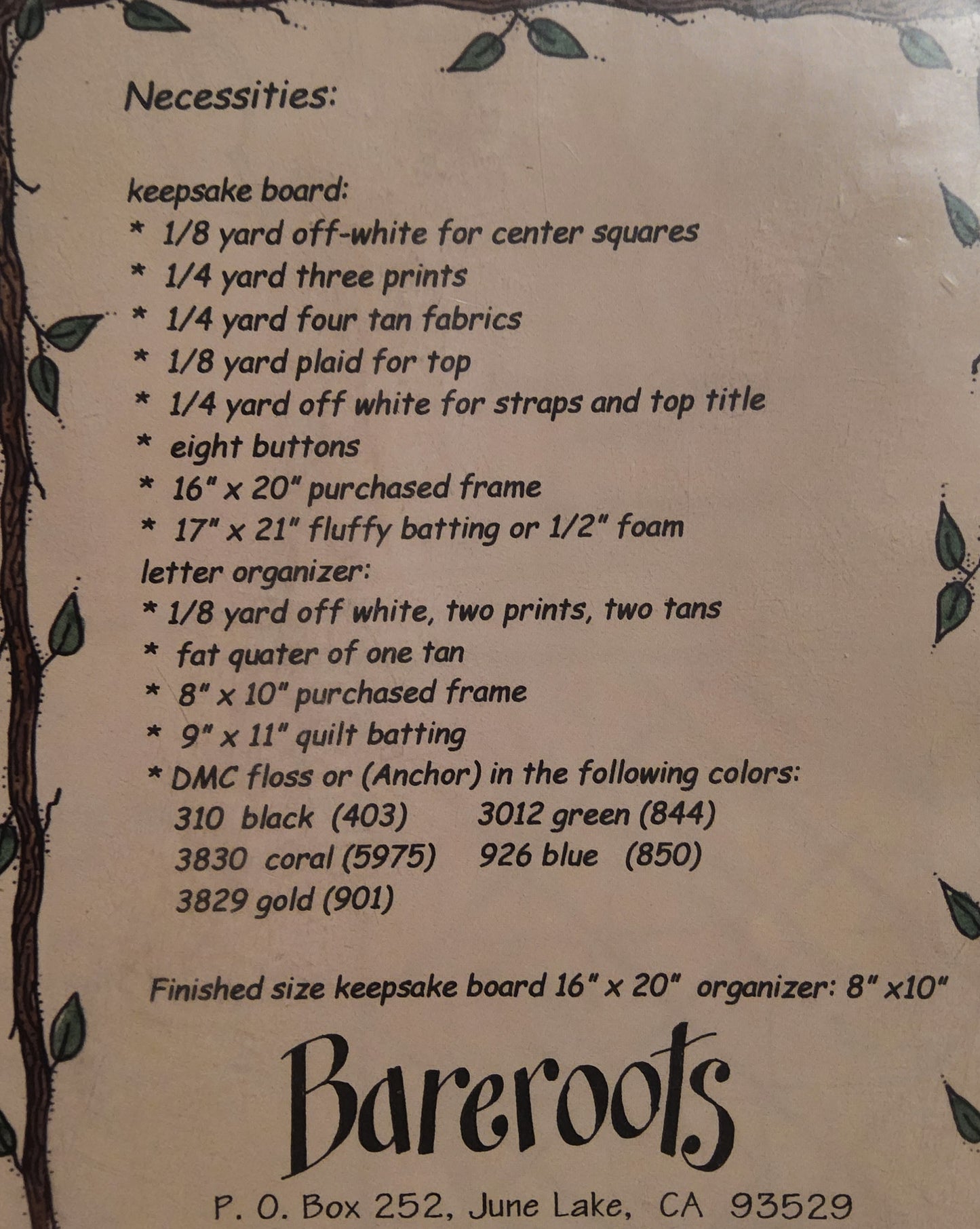 Keepsake Organizers by Bareroots