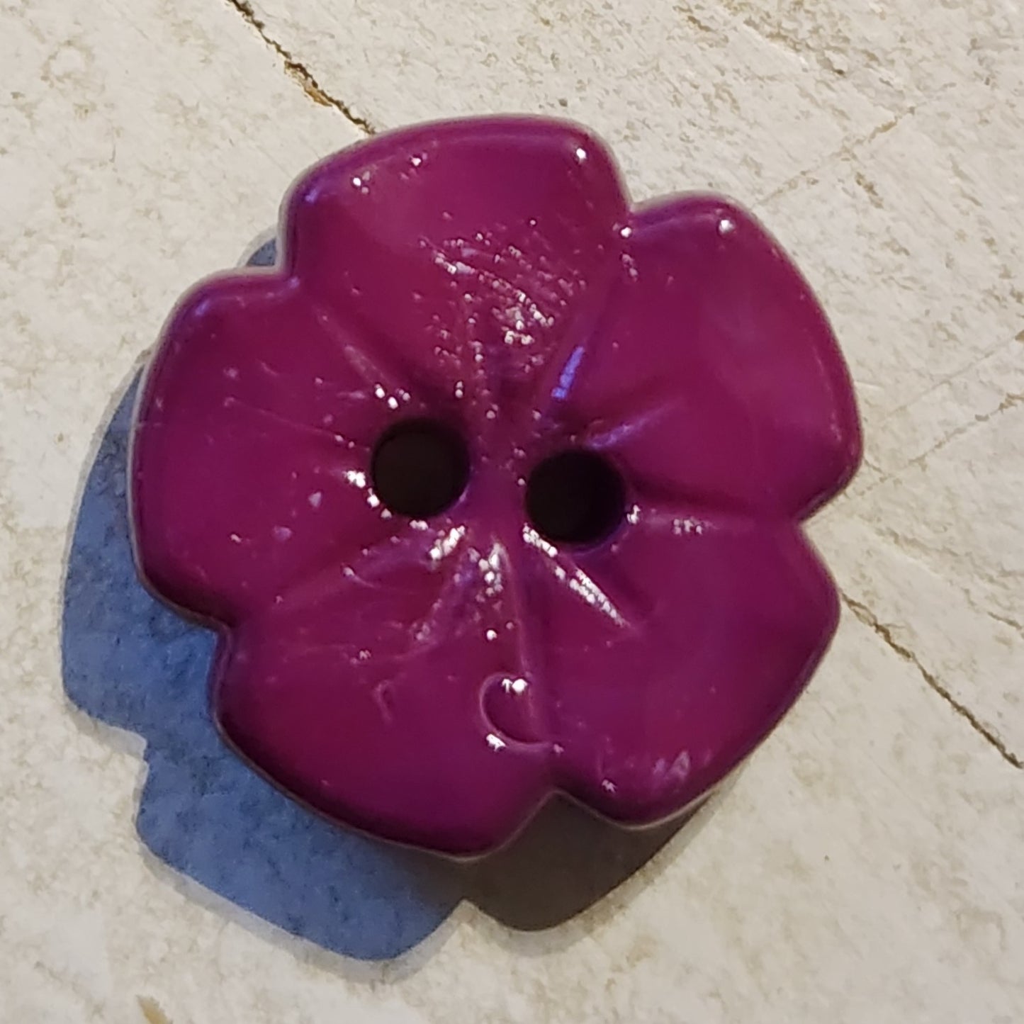 Wine zinnia flower button 1.5cm