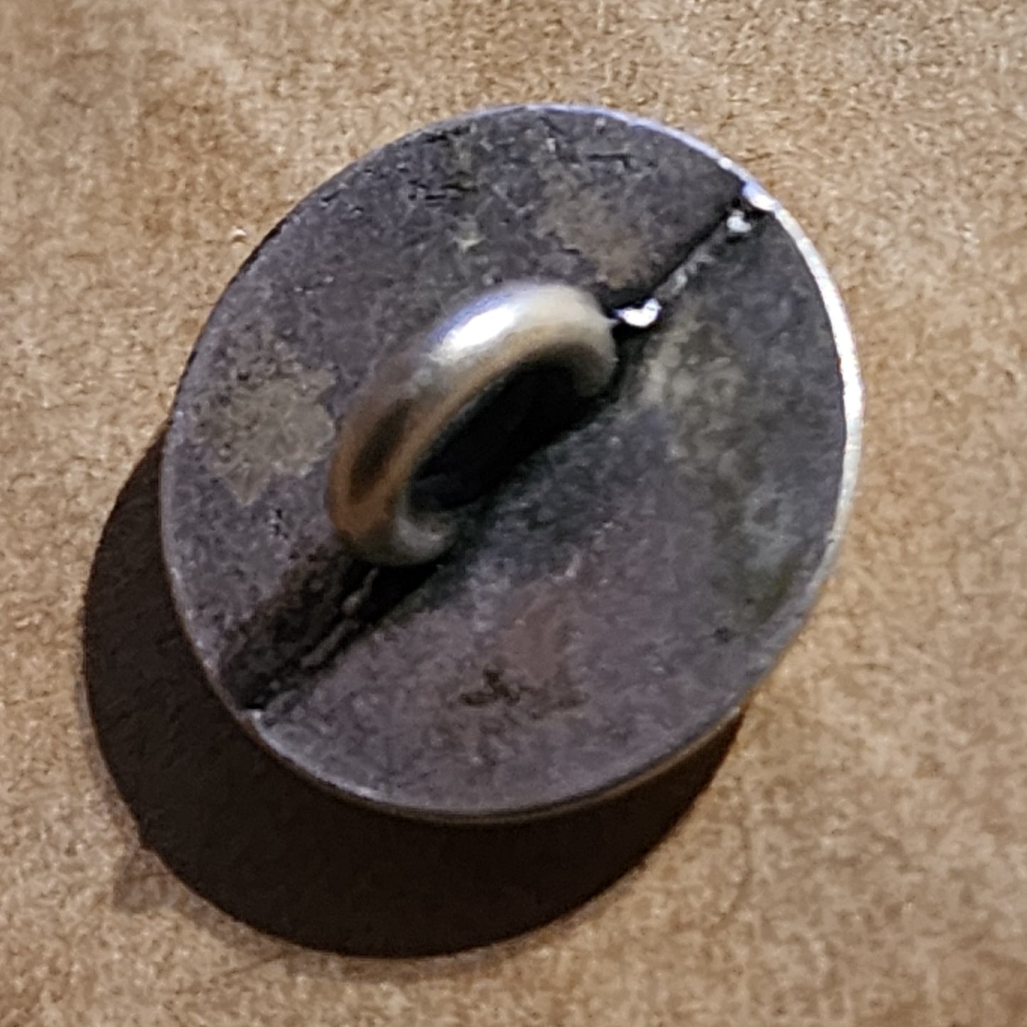 Metal Smiley Button 13mm