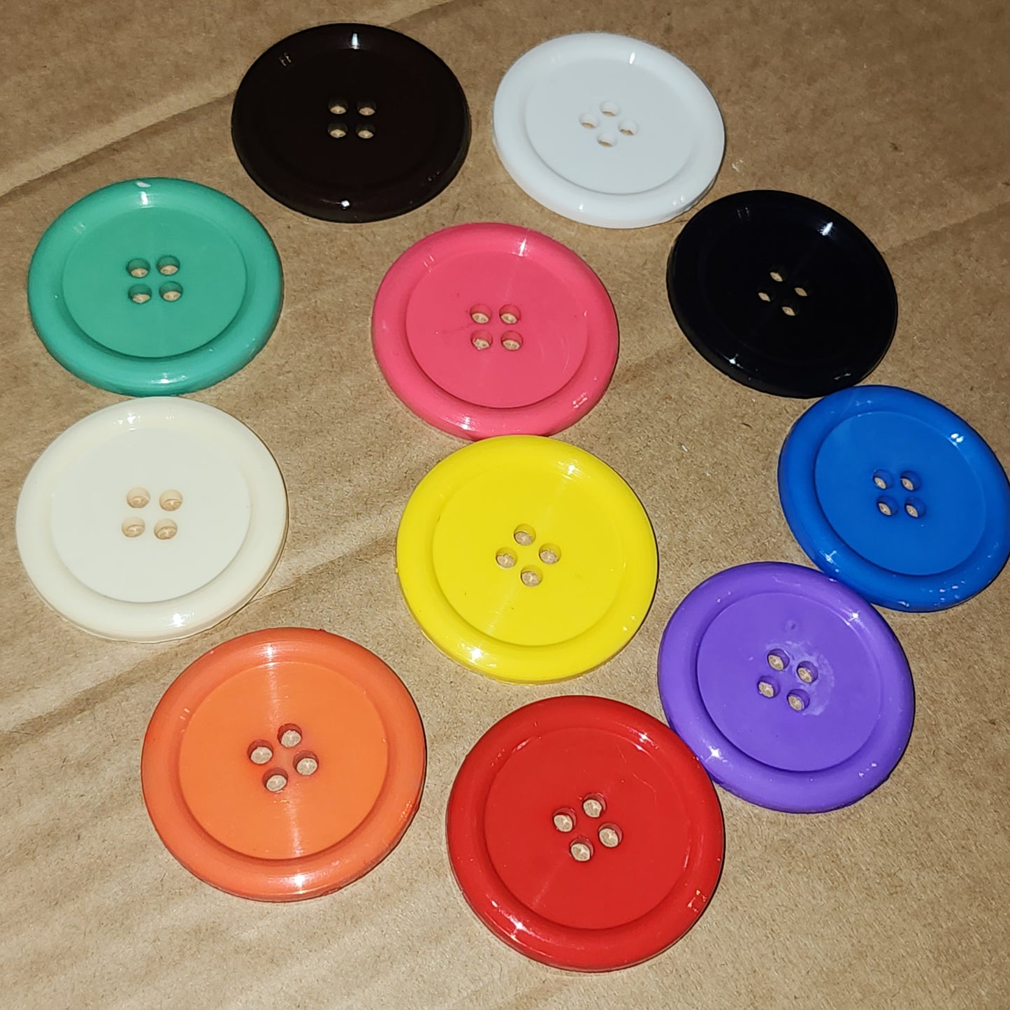 Large round button 35mm