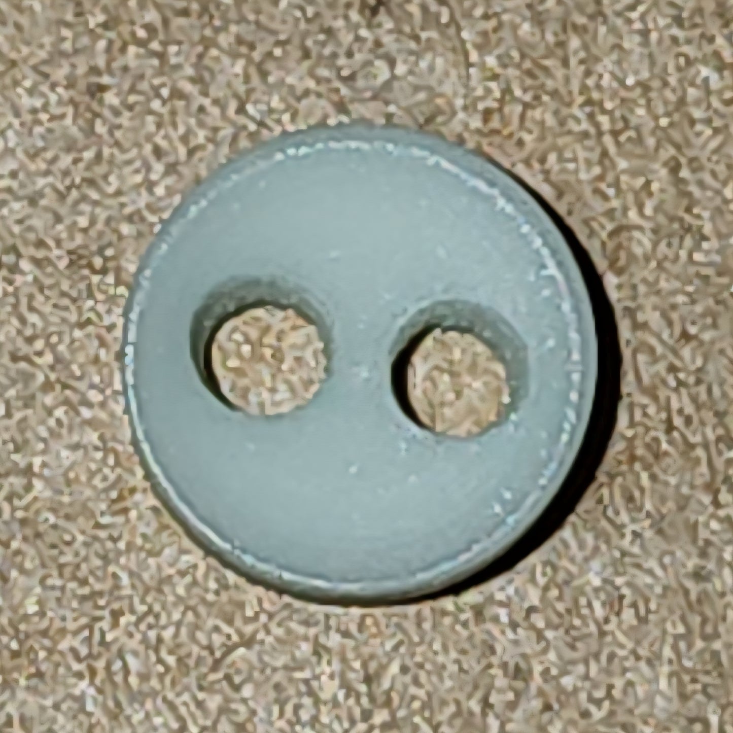 Tiny round mint green matte button 4-5mm (sew-thru)