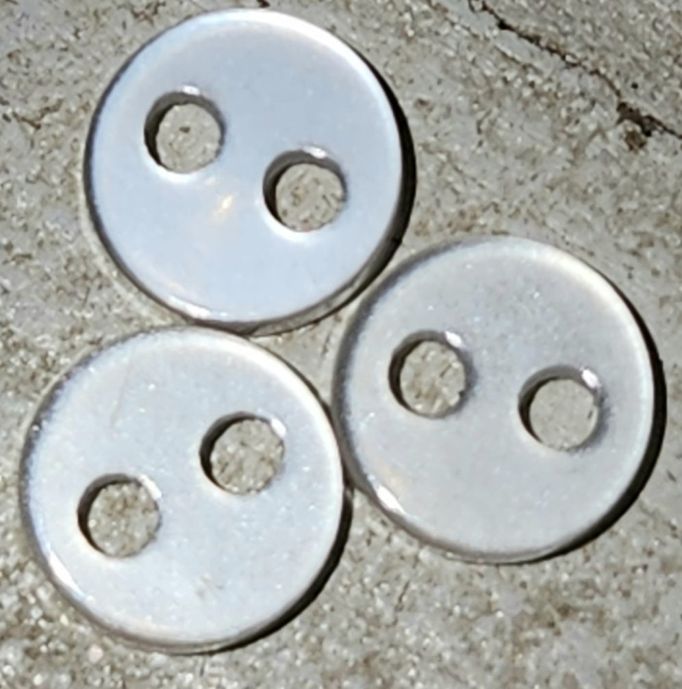 Tiny round clear button 4-5mm