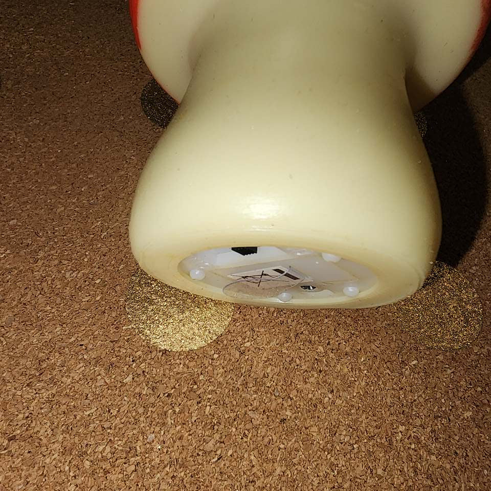 Mini mushroom lamp (battery operated) 3.25" high