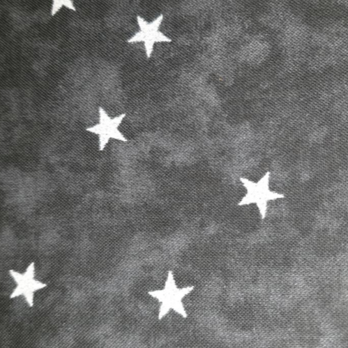 Santee - Grey mottled background with white Stars (grey sky)