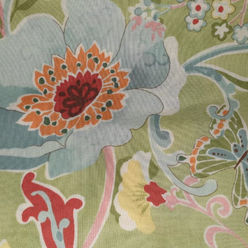 Moda - Chez Moi Seaweed floral (POSH) Green 15880 12