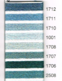 MADEIRA EMBROIDERY FLOSS 10M (COLORS 1712 - 2508)