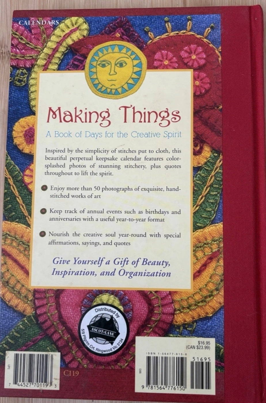 Making Things: A Book of Days for the Creative Spirit Book by Janet Carija Brandt