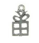 Metal Present (giftbox) charm
