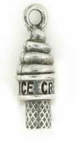 Ice Cream Cone charm
