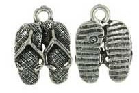 Metal Flip Flops (thongs) charm
