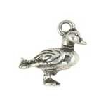 Metal duck charm