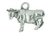 Metal Cow Charm
