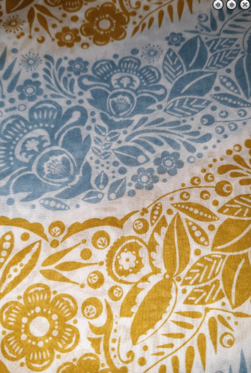 Anna Maria Horner - Little Folks Voile - Village Path - Sea VAH06