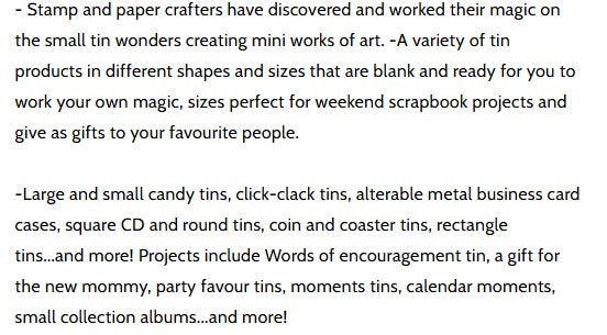Art Tins book by Pinecone Press
