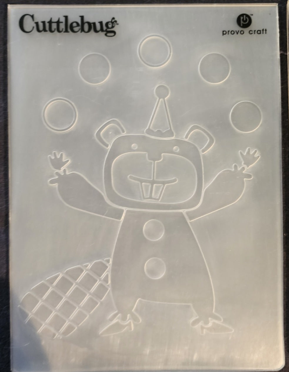 Cuttlebug 4 pack Birthday Bash embossing folders