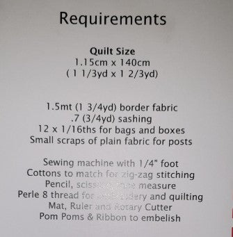 Handbags and Hatboxes quilt pattern by Design house Quilts (Trish Harper)