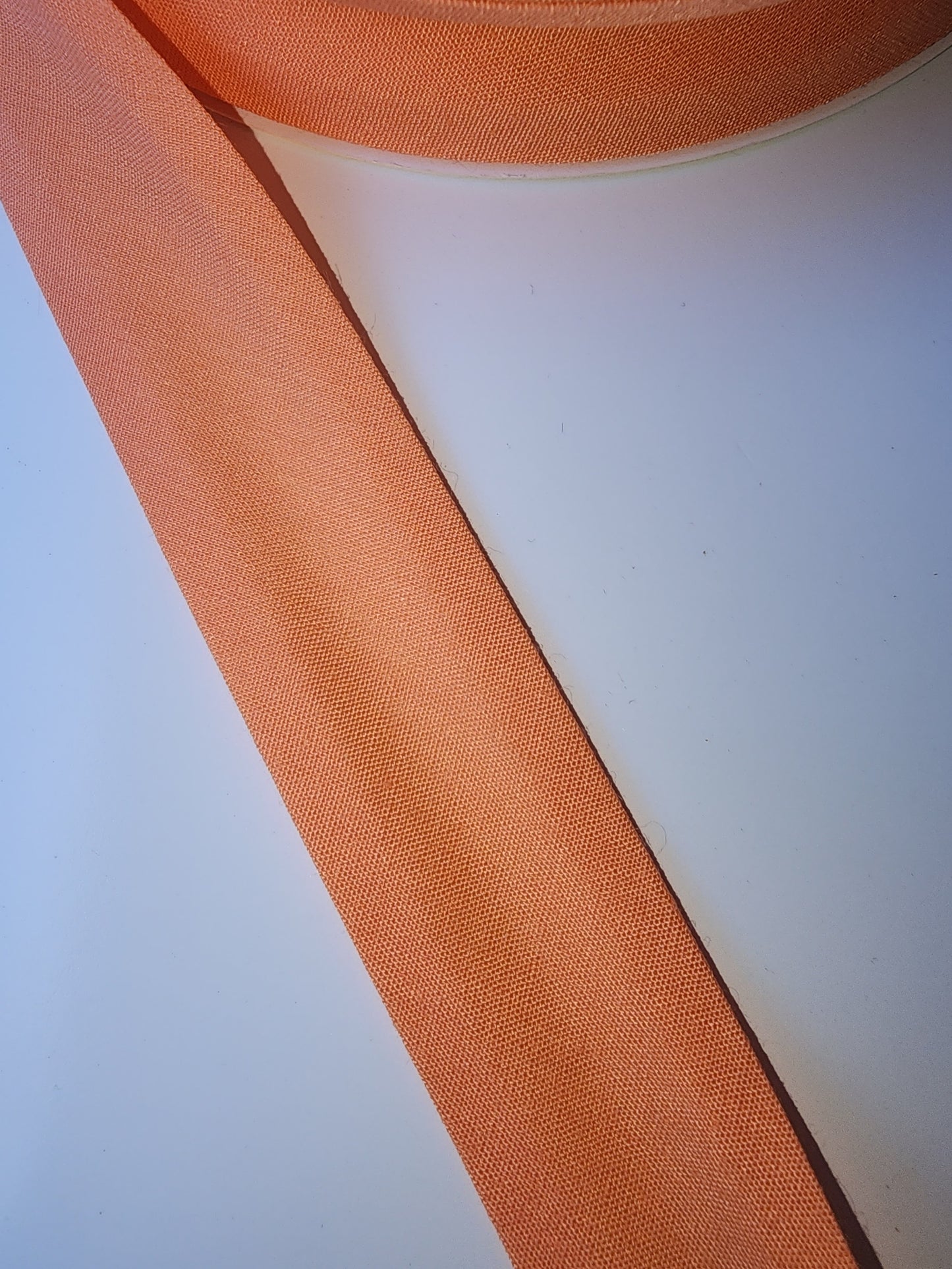 Polycotton Bias Binding 25mm Orange 8047-35