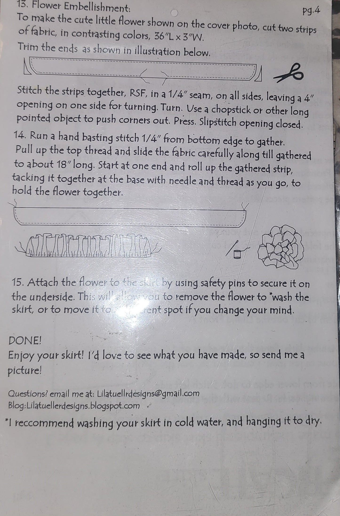 The Sophisticate Skirt No. 22 by Lila Tueller Designs