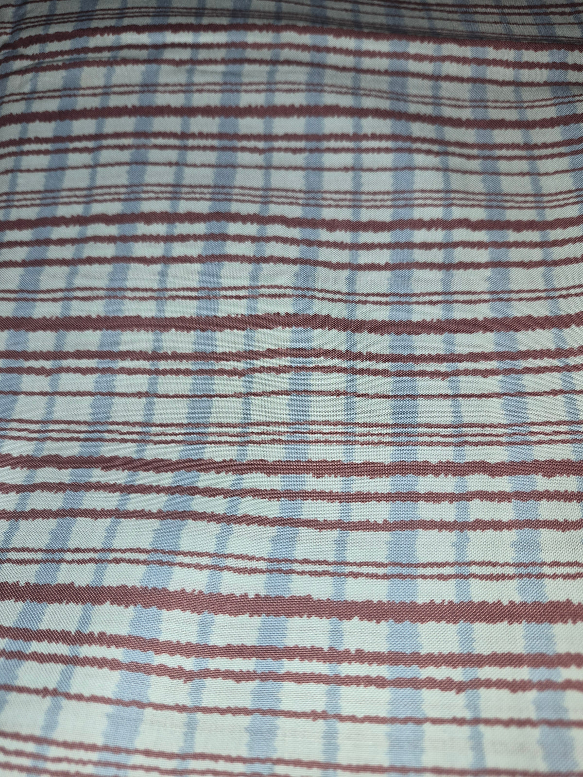 Amy Butler - Gypsy Caravan - Checks - Blue and Brown