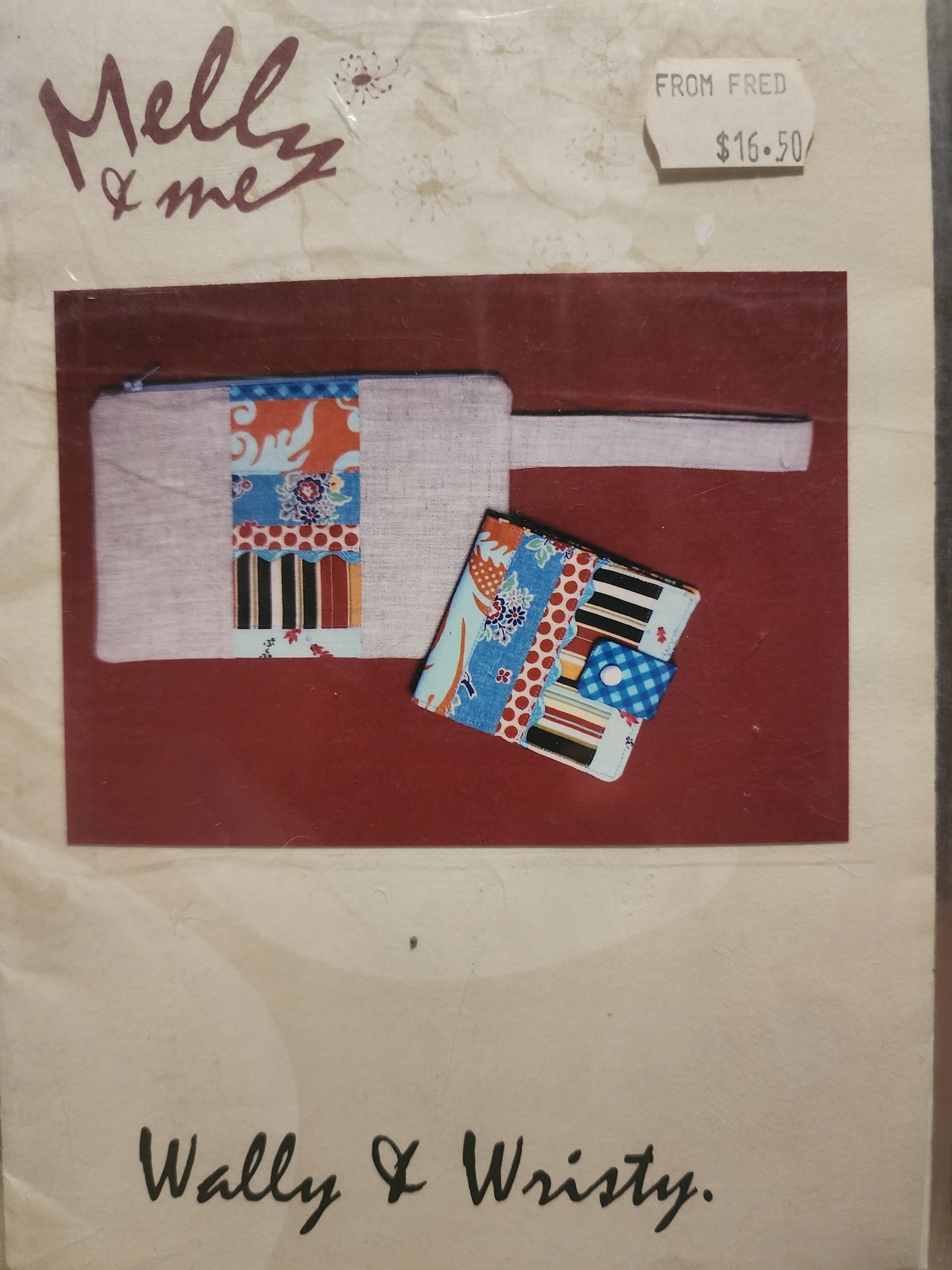 Wally & Wristy wristlet and wallet patterns by Melly & Me1 *