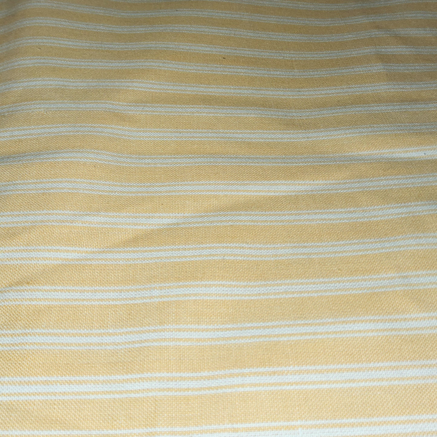 TICKING STRIPE BUTTER YELLOW