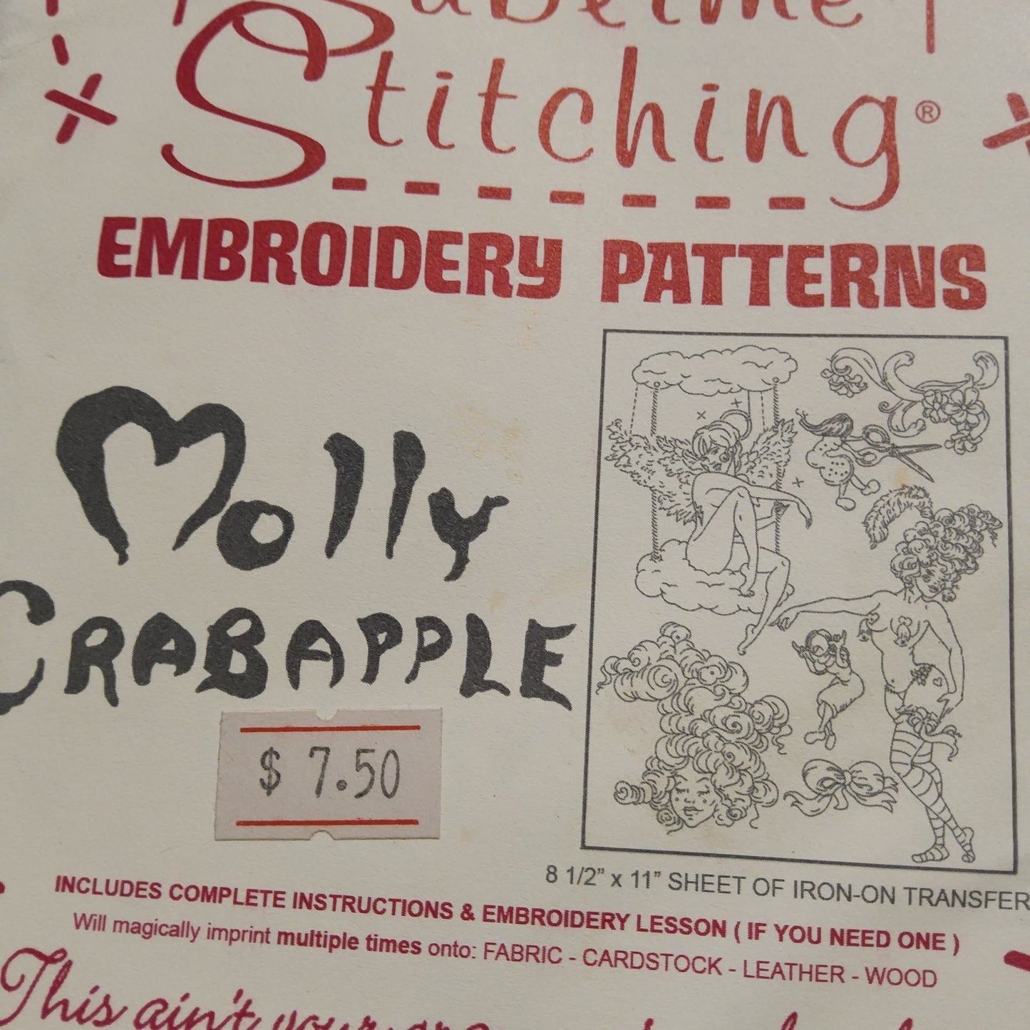 Molly crabapple by Sublime Stitching *