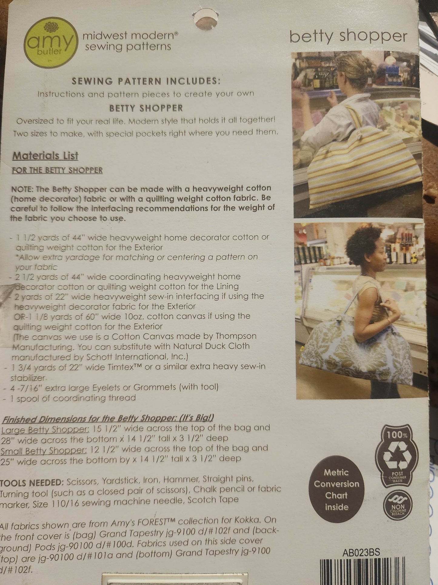 Betty Shopper by Amy Butler Design Pattern