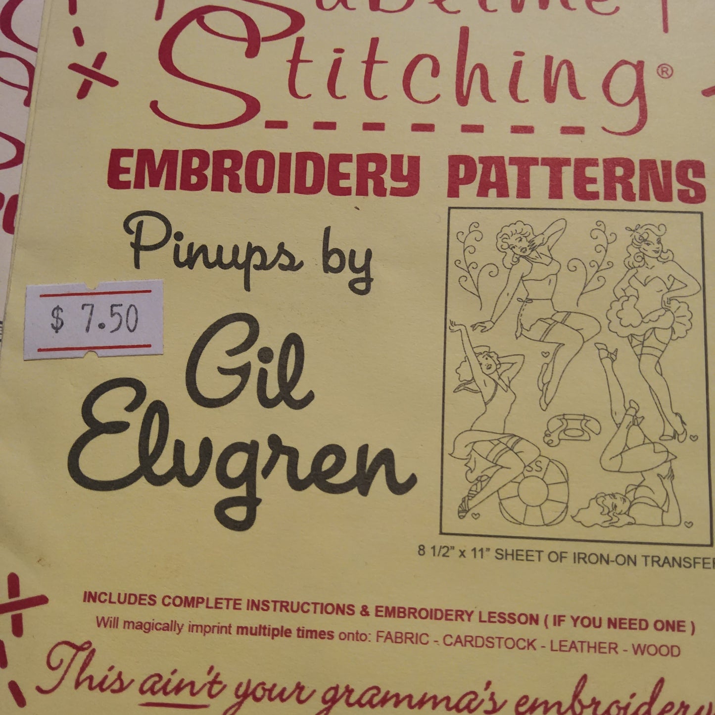 Pinups by Gil Elvgren from Sublime Stitching *