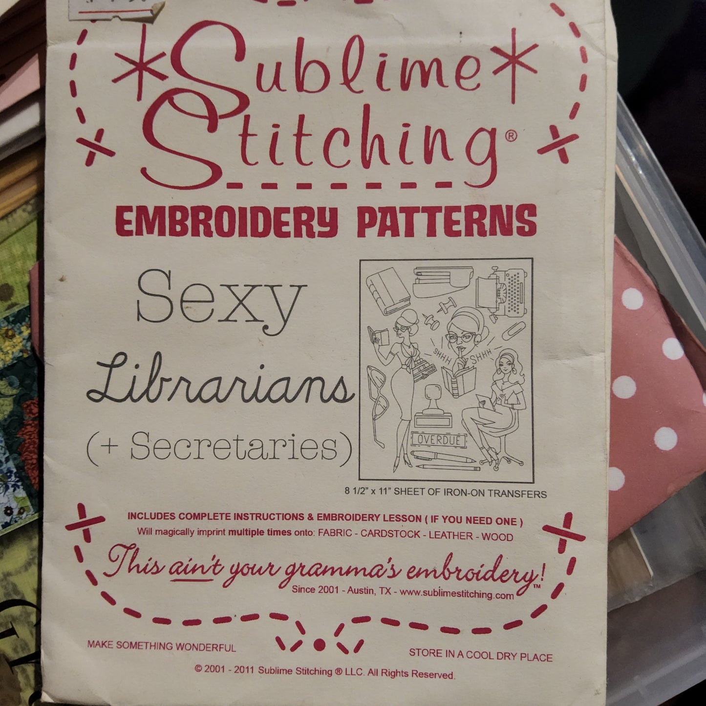 Sexy Librarians by Sublime Stitching *