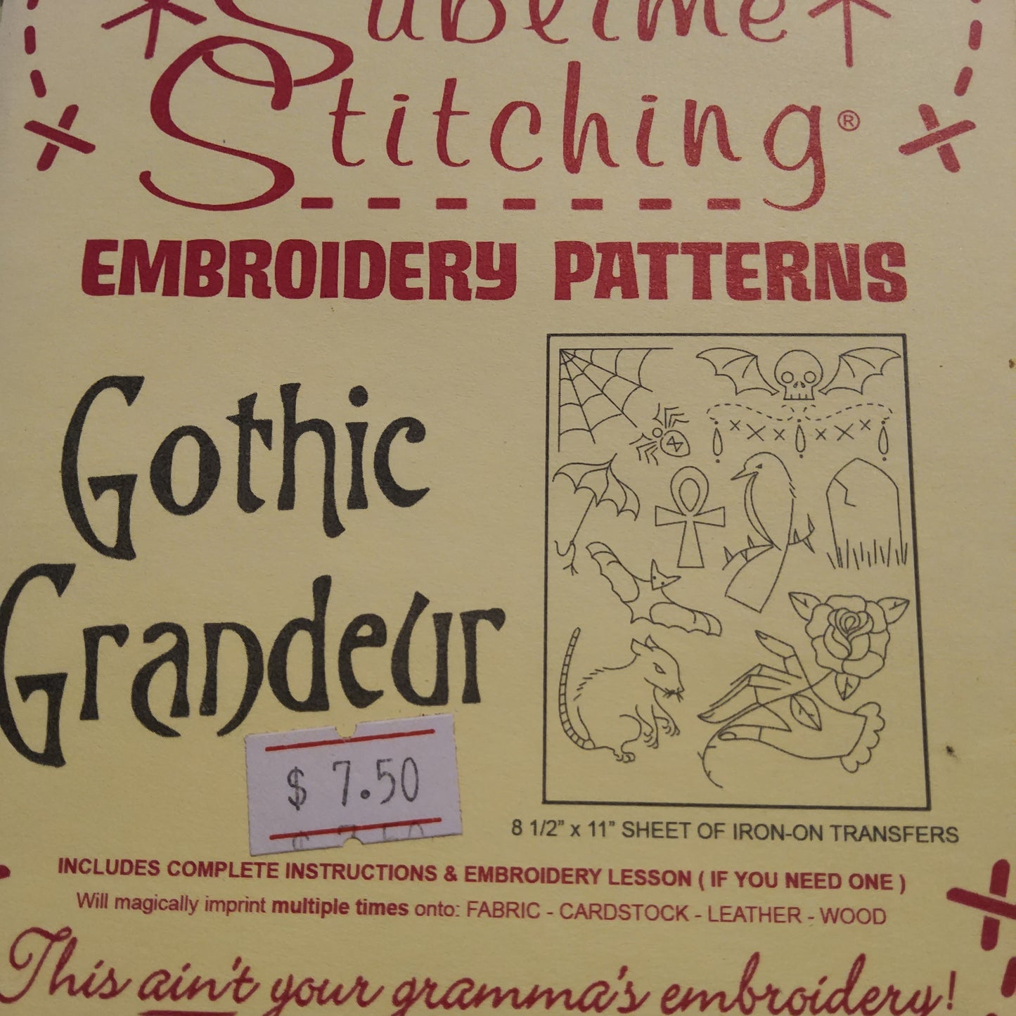 Gothic Grandeur by Sublime Stitching *