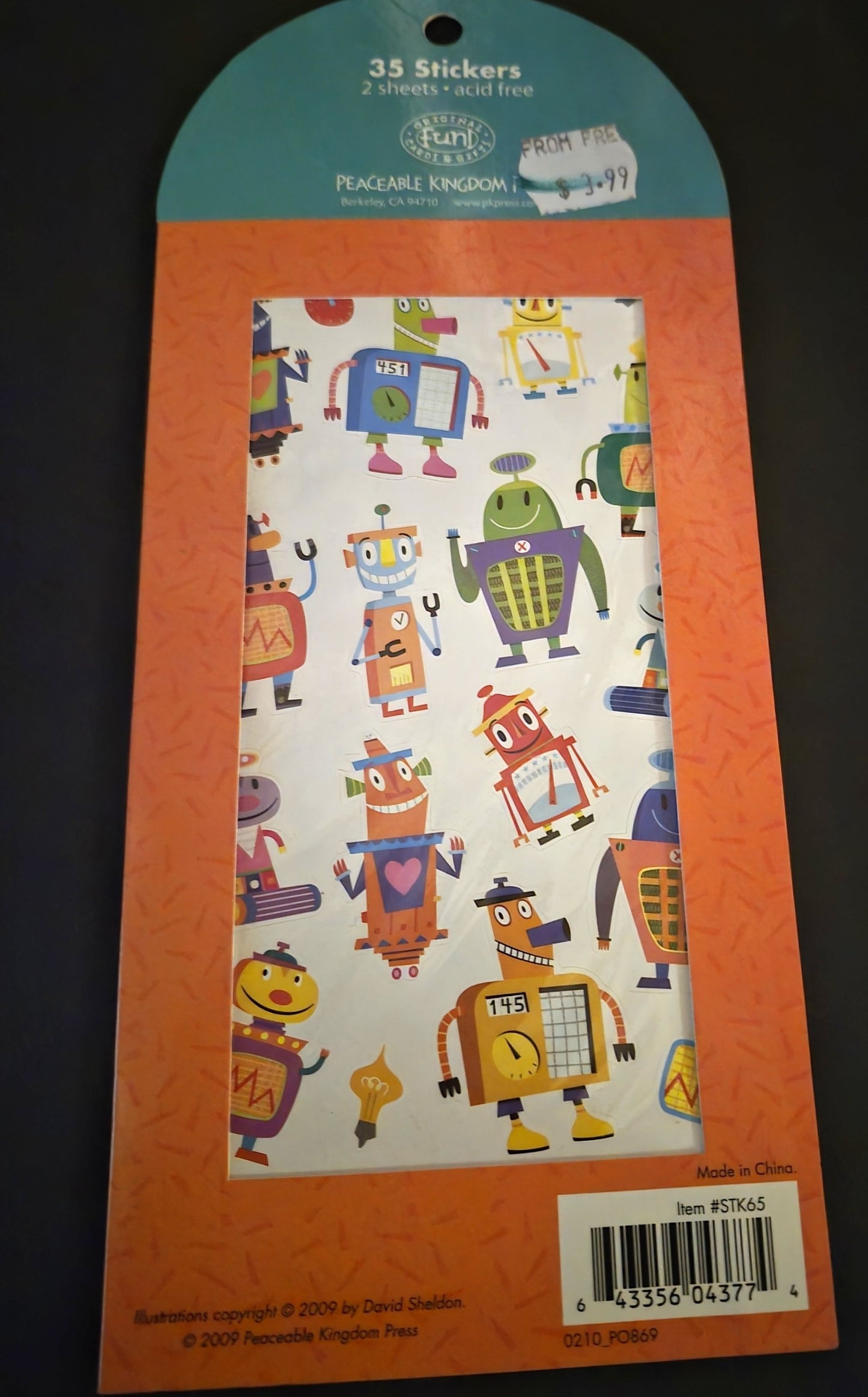 Robot stickers