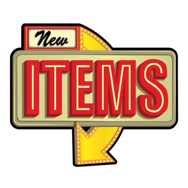 NEW ITEMS