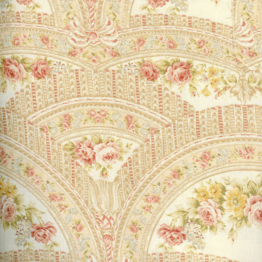 Mary Rose MR1090R-16 scallops in pink QUILT GATE
