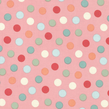 Moda - Urban Chiks - Sweet - Spots Bubble Gum 31054-16 (90cm left)
