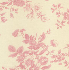 Tanya Whelan - Barefoot Roses - Floral Toile - Pink D1707-600