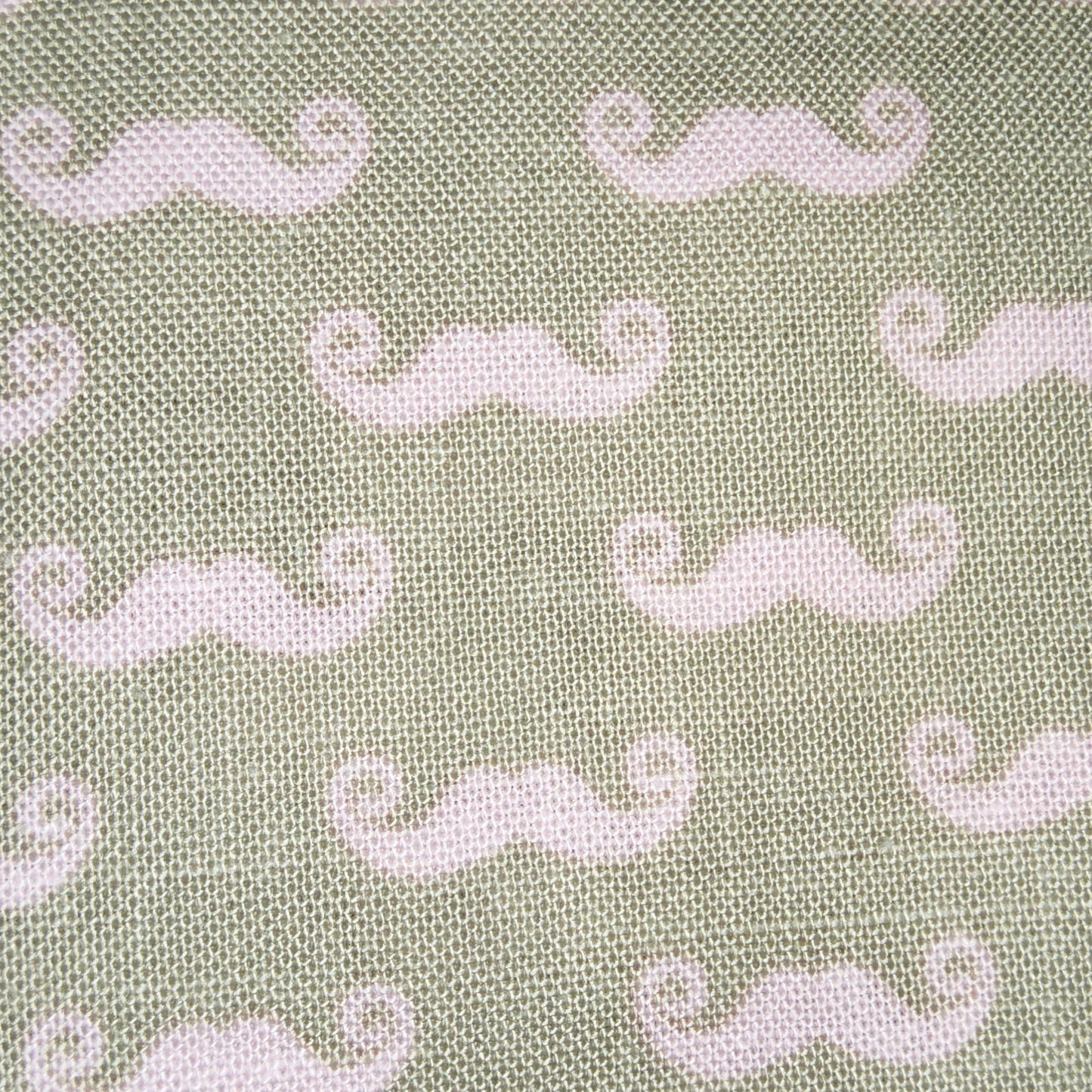 Riley Blake Designs  Pepe in Paris Small Mustache Grey Pink C528 (moustache)