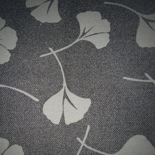 Faye Burgos for Marcus Fabrics gingko leaf black (tonal) *