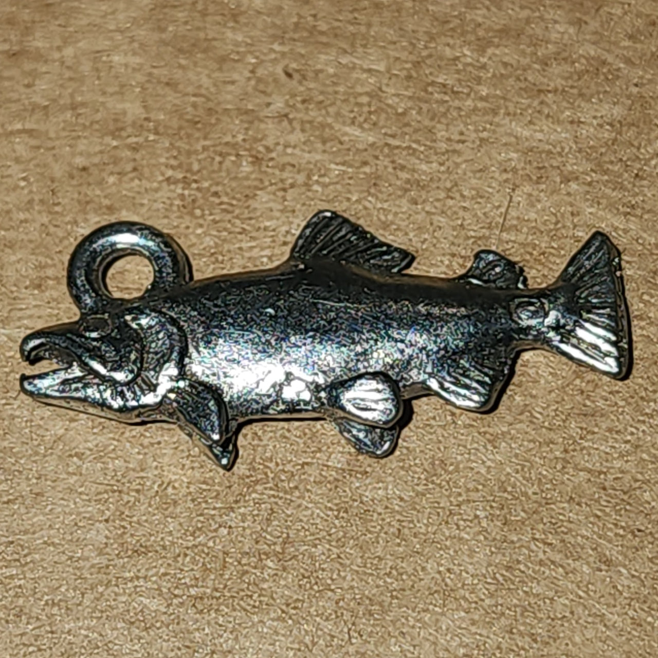 Metal fish charm