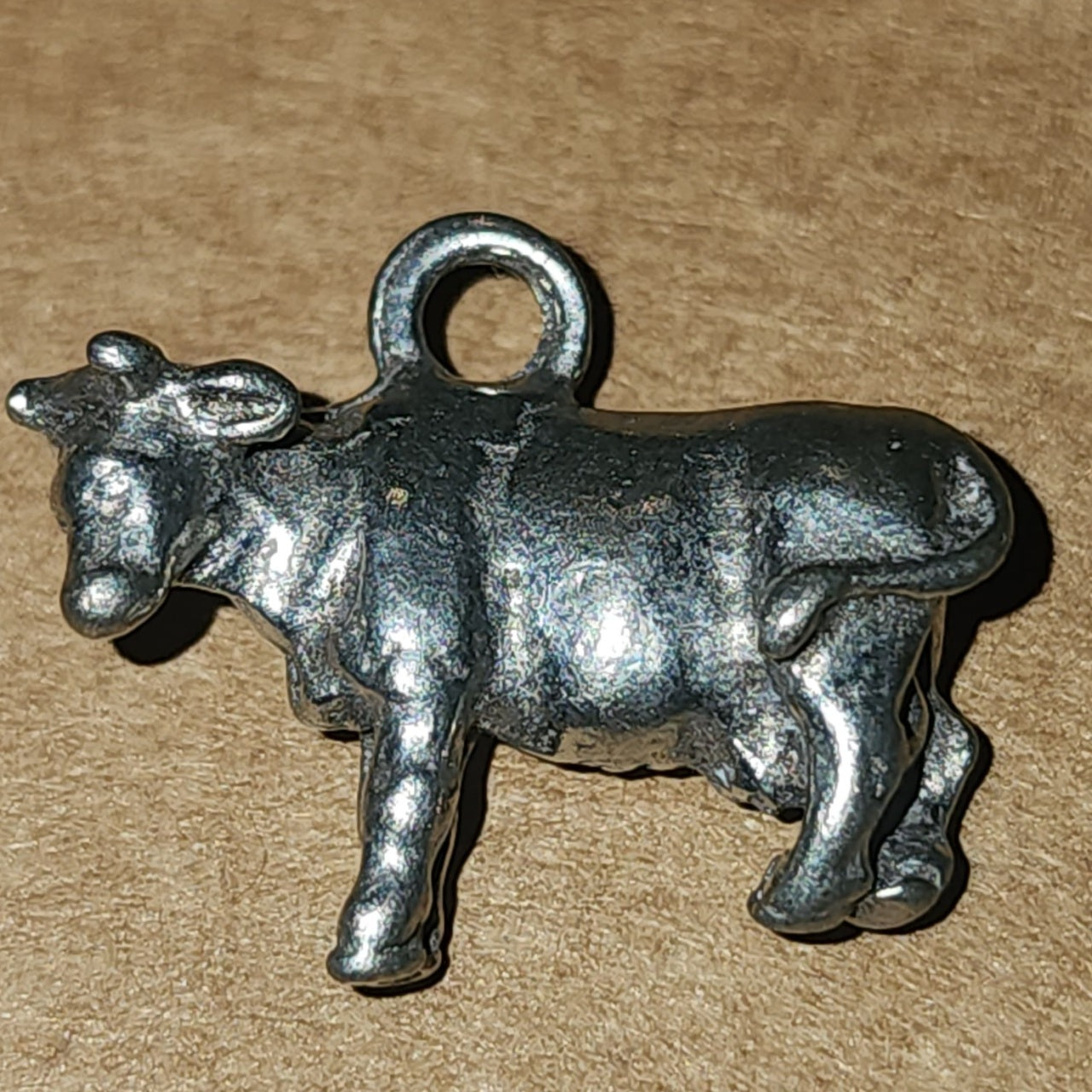 Metal Cow Charm