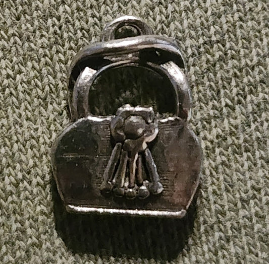 Metal Tassel Handbag (purse) Charm