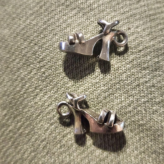 Metal Platform Shoe charm