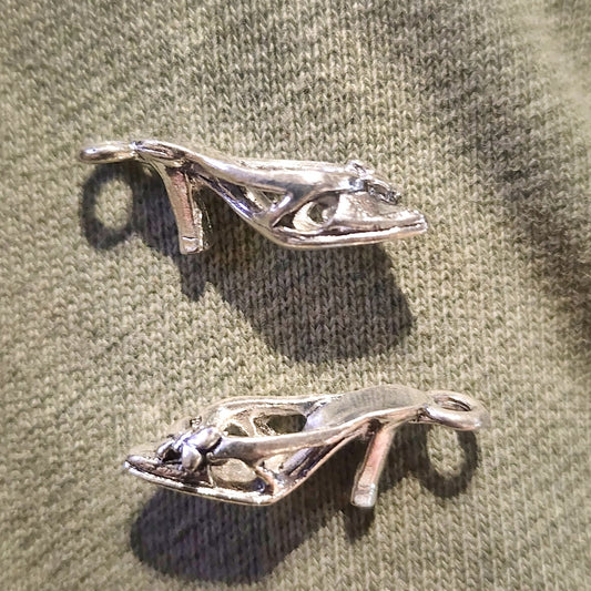 Metal Dress Shoe (high heel) Charm