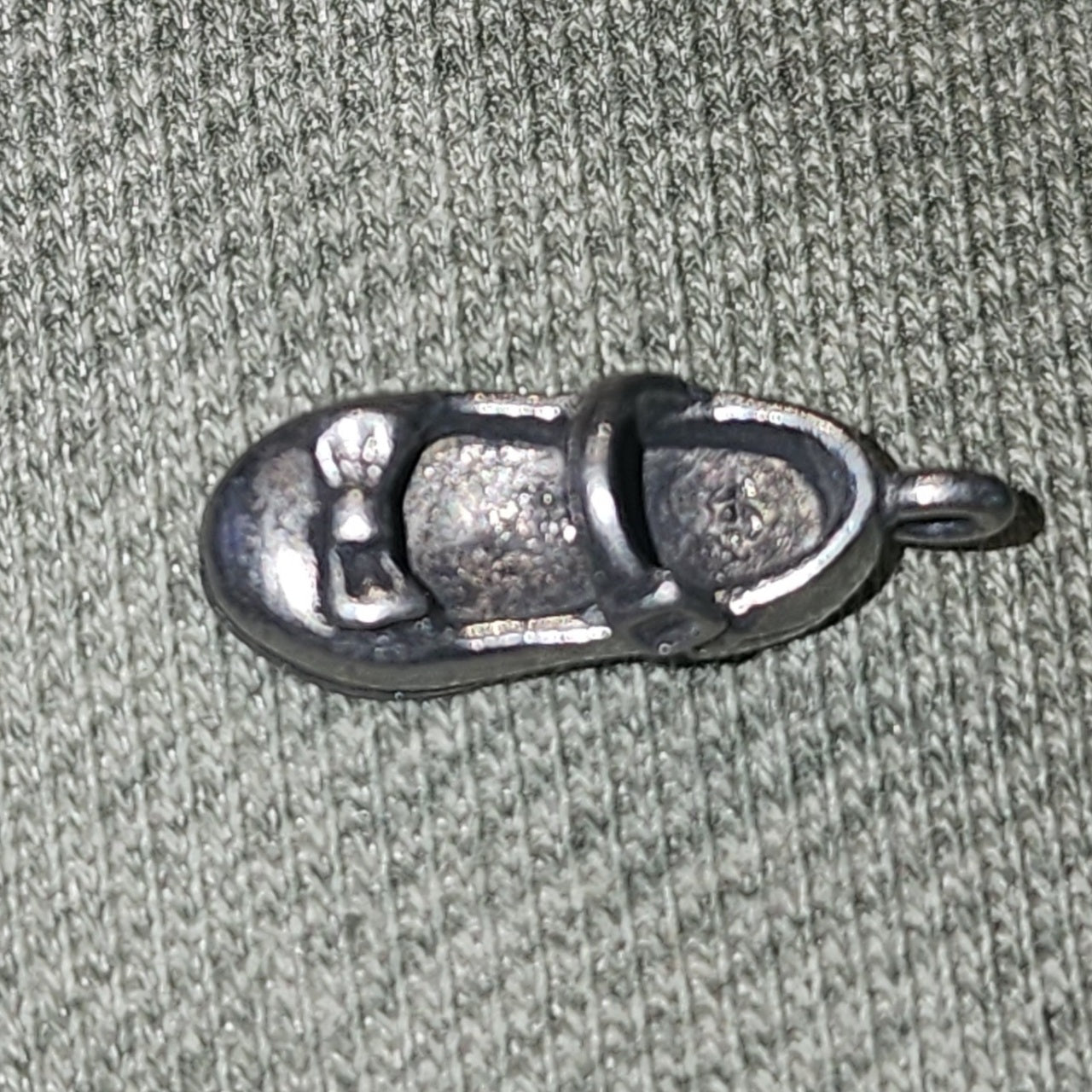 Metal Bow Shoe Charm (Mary Jane)