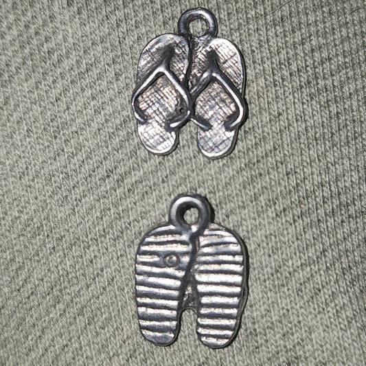 Metal Flip Flops (thongs) charm