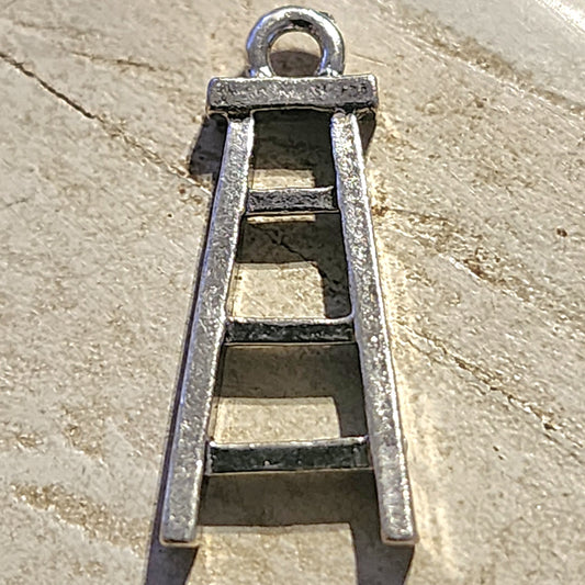 Metal ladder charm