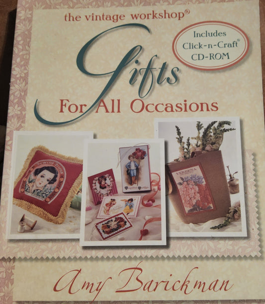 Gifts for All Occasions by Amy Barickman (with vintage image CD)
